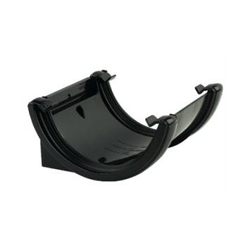 E.TUPLING 112MM HALF-ROUND UNION - BLACK