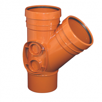E.TUPLING 160MM UNDERGROUND DRAINAGE D/S EQUAL 45DEG BRANCH