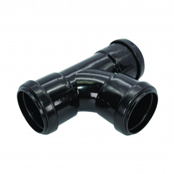 FLO PUSHFIT SWEPT TEE; 40MM BLK