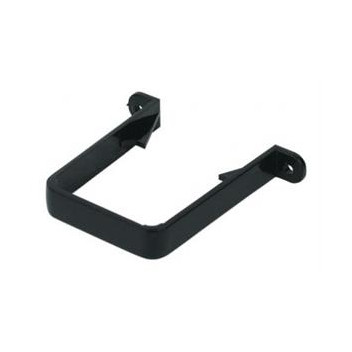 E.TUPLING 65MM SQUARE DOWNPIPE CLIP - BLACK