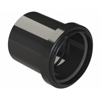 S/WELD EXPANSION COUPLING; 50MM BLACK
