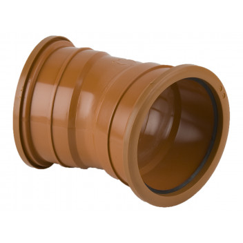 160MM X 22½° DOUBLE SOCKET BEND