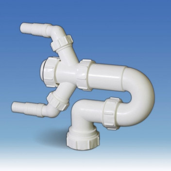 E.TUPLING WASHING MACHINE DOUBLE TRAP