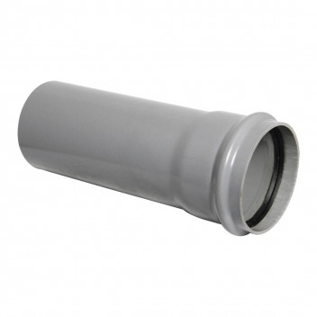 E.TUPLING 6\" PUSH-FIT SOIL PIPE GREY - 3M