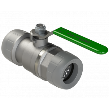 POLYPLUMB QUARTER TURN BALL VALVE; 28MM
