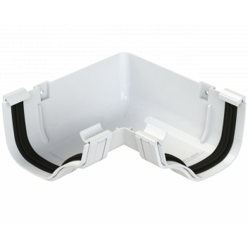 OGEE EXTRA 90 DEG INTERNAL ANGLE; WHITE