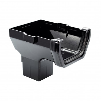 FLO RWSQ114 STOPEND OUTLET;BLACK