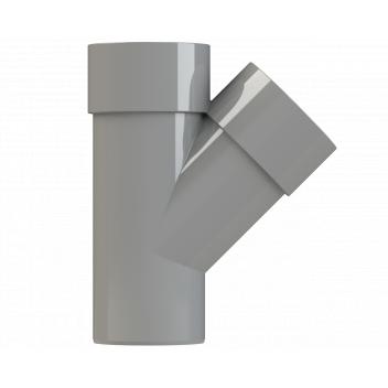 S/WELD JUNCTION 45DEG; 50MM GREY