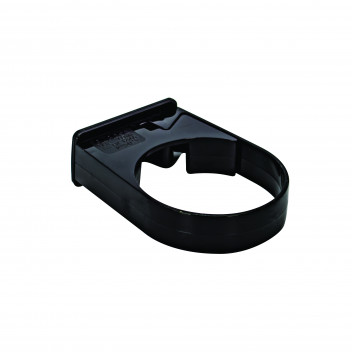 FLO DPR68 SINGLE FIX PIPE CLIP; BLACK
