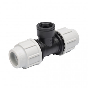 PLASSON SLIP TEE-FEMALE OFF 50MM X  11/2 X 50MM