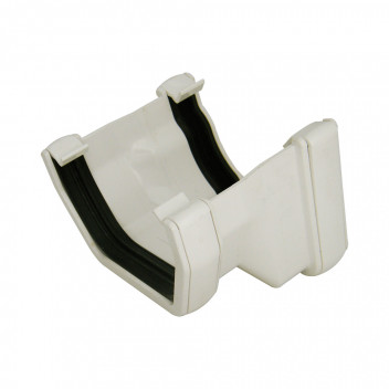 FLO NIAGARA TO SQ GUTTER ADAPTOR; RH WHT