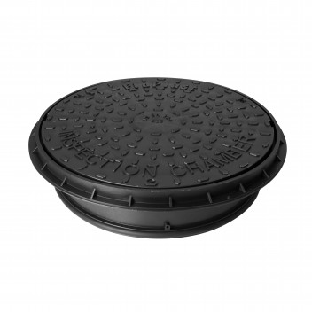 FLO UG450MM PLASTIC COVER & ROUND FRAME