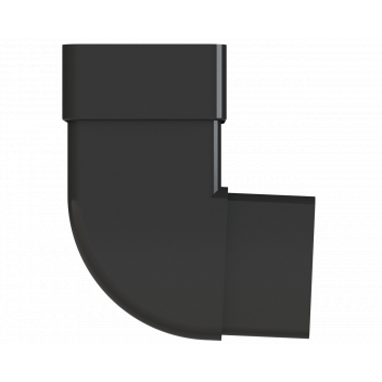DPSQ65 92.5 DEGREE OFFSET BEND; BLACK