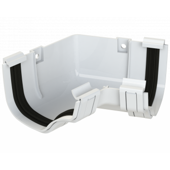 OGEE EXTRA 120 DEG INTERNAL ANGLE; WHITE