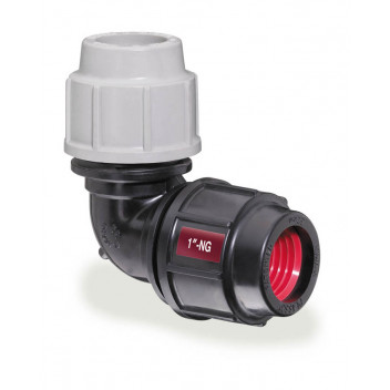 PLASSON NORMAL/METRIC ELBOW 1/2\" X 25MM