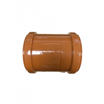E.TUPLING 110MM UNDERGROUND DOUBLE SOCKET COUPLER