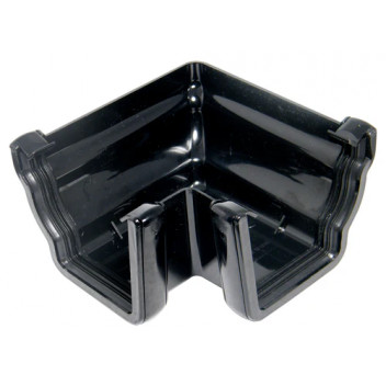 FLO NIAGARA 90 DEG EXTERNAL ANGLE; BLACK