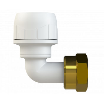POLYPLUMB ENHANCED - 15 X 1/2\" BENT TAP CONN - WHITE