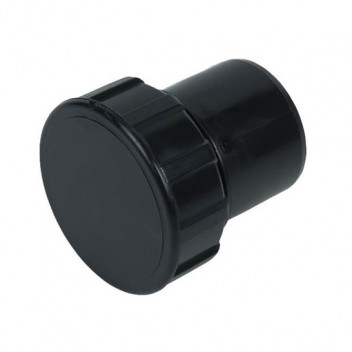 E.TUPLING SOLVENT WASTE ACCESS PLUG - 40MM - BLACK
