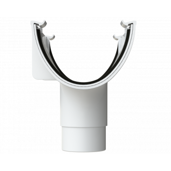 PFLOW DEEP RUNNING OUTLET; WHITE