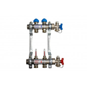 UFH S/S EUROCONE MANIFOLD; 2 PORT
