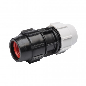 PLASSON IMP/METRIC COUPLER - 1/2\" X 20MM