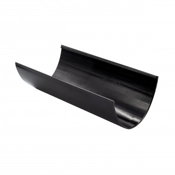 FLO RWHCP115 HI-CAP GUTTER; 4M BLACK
