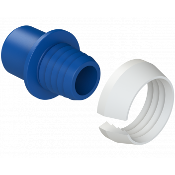 POLYFAST DARK BLUE PE ADAPTOR SET; 20MM