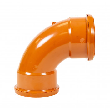 FLO UNDERGRD 87.5 DBL SCKT BEND; 110MM