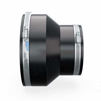 FERNCO PVC FLEXIBILE ADAPTOR 155-163 / 101-111 (6\" PVC - 4\" PVC)