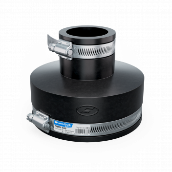 FERNCO PVC FLEXIBILE ADAPTOR 100-113 / 37-46 (4\" - 1 1/2\")