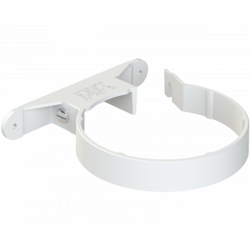 POLYPIPE RING-SEAL PIPE CLIPS (PLASTIC);4\"/110MM WHT