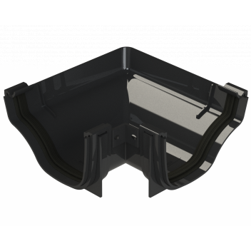 OGEE EXTRA 90 DEG EXTERNAL ANGLE; BLACK