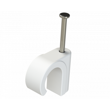 POLYFIT NAIL-IN CLIPS POLYPROPYLENE;28MM