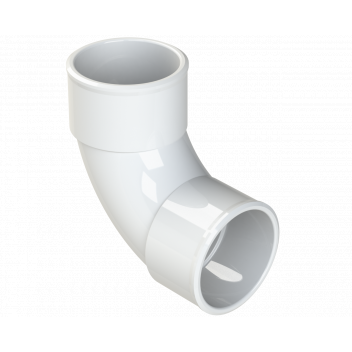 POLYPIPE S2000 40MM MUPVC 92.5DEG SWEPT BEND - WHITE