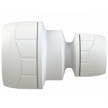 POLYPLUMB ENHANCED - 22X15 REDUCING COUPLER - WHITE