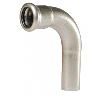 SS 316 PRESS - SPIGOT BEND 90° - 22MM