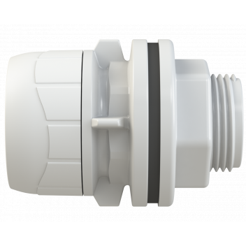 POLYPLUMB ENHANCED - 22X3/4\" TANK CONNECTOR - WHITE