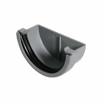 FLOPLAST MINIFLO GUTTER STOPEND GREY