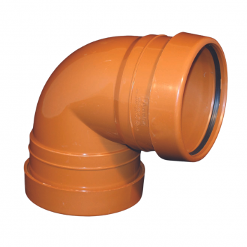 E.TUPLING 110MM UG DOUBLE SOCKET KNUCKLE 90 DEGREE BEND