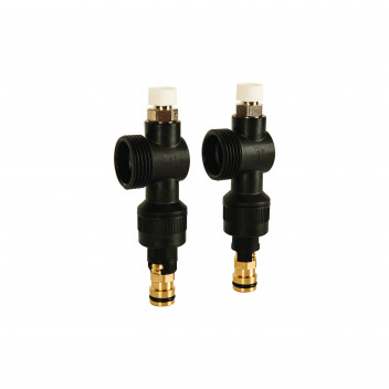 UFH PLASTIC MANIFOLD END SET (PAIR)