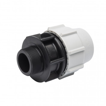 PLASSON MALE ADAPTOR - 25MM X 1\"