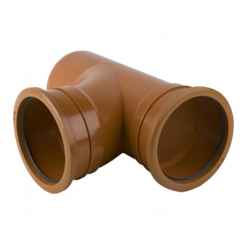 160MM X 160MM X 87½° DOUBLE SOCKET BRANCH