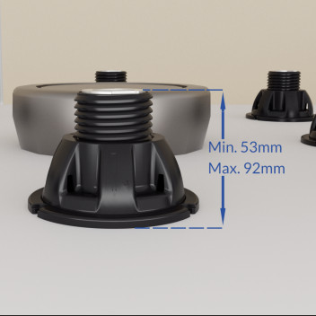 BEMIS SHOWER FEET BUMPER KIT