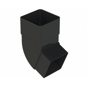 DPSQ65 112.5 DEGREE OFFSET BEND; BLACK