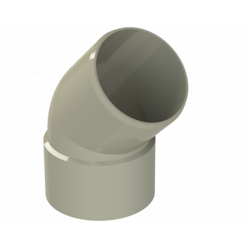 S2000 BEND; 3\"/82MM 45 DEG OBTUSE OFFSET S/SOCKET SG