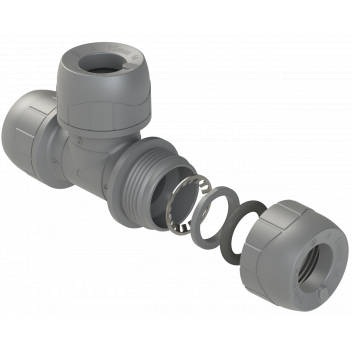 POLYPLUMB EQUAL TEE; 15MM