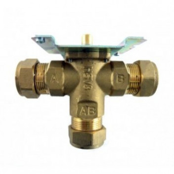 DANFOSS HSV3B, 22MM EXTERNAL COMPRESSION, PADDLE, 3 PORT VALVE BODY