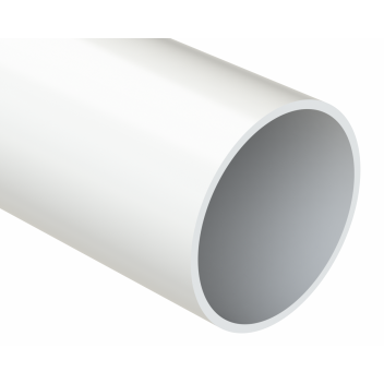S/WELD WASTE PIPE; 50MM 3M LENGTH WHITE