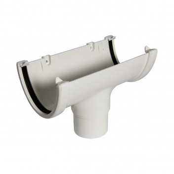 FLO HI-CAP R/OUTLET 80mm;WHITE